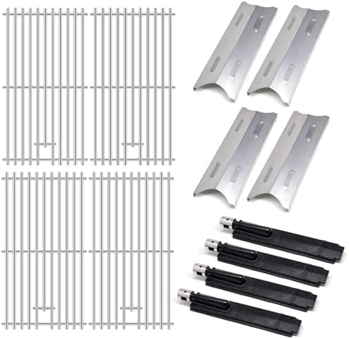 Adviace Replacement Parts for BG179A Master Forge 5 Burner Gas Grill, Replacement for Master Forge BG179A Burners, for Master Forge BG179A Grates, for Master Forge BG179A Heat Plates