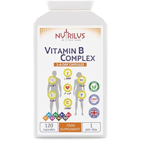Nutrilus Vegan Vitamin B Complex Capsules Cover