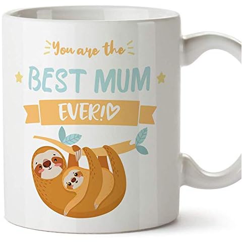 MUGFFINS Mum Mugs -"Best Mum Ever" (Model 3) - Funny Mothers Day Gifts from Daughters & sons Cover