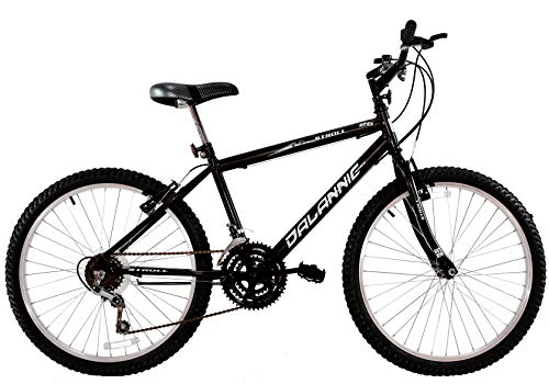 Bicicleta Masculina Aro 26 Stroll Preto com 18 velocidades - Dalannio Bike