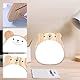 wocpvm Set mit 2 Spiegel kinderzimmer, Tischspiegel Kinder Katze Spiegel Kleiner Schminkspiegel, Niedliche Bärenmotive Holzrahmen-Spiegeln für Schlaf- und Kinderzimmer