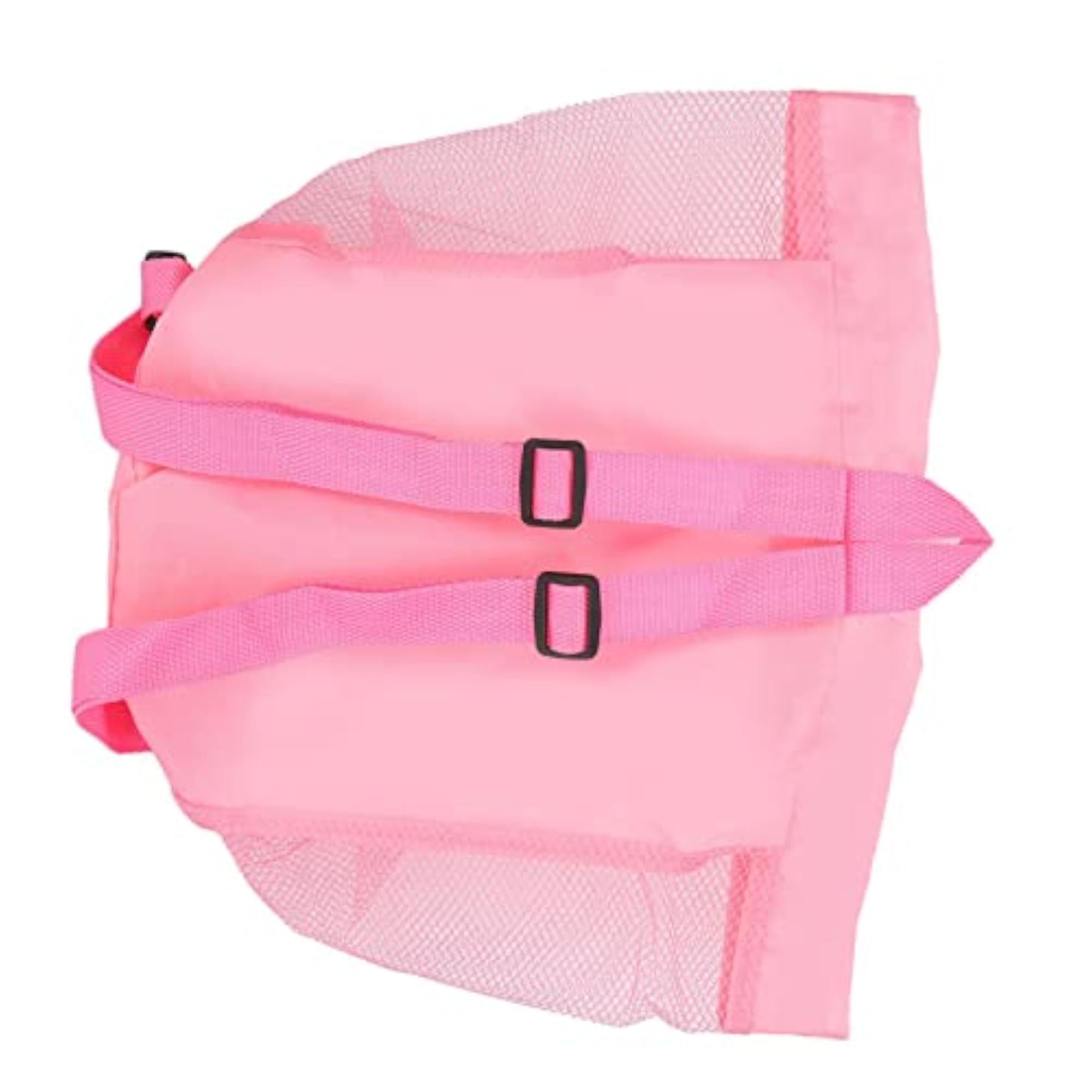 Kids Toy Beach Mesh Drawstring Backpack (Pink)