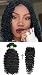 Brazilian Curly Hair Bundles And Closure - Brazilian Hair Deep Curly Bundles With Closure 3 Bundles And Closure 100% Unprocessed 8A Human Hair Bundles And 4x4 Curly Closure Natural Color(12 14 16 +12)