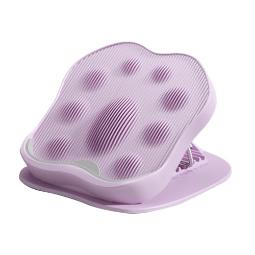 kowaku Slant Board Calf Stretcher Balance Board Lightweight Multifunctional Foldable Pedal Leg Stretching Equipment for Sports Gym, Purple