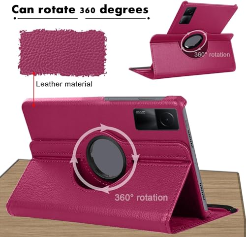 Image of Xiaomi Redmi Pad SE 11 inch 360 Degree Rotating Cover (Purple)