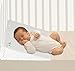 Cher Bébé Crib Wedge for Reflux & Colic | High Incline and Foldable | Cotton & Waterproof Covers | Baby Sleep Positioner for Over or Under The Mattress | Newborn's Sleep Solution (Standard, 3.25 in)