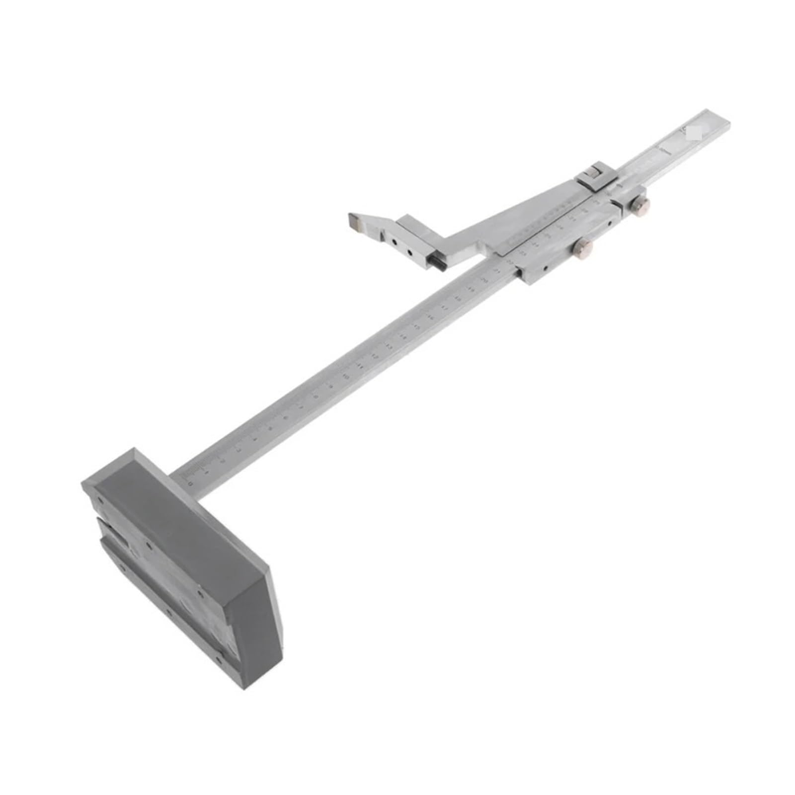Medidor de Altura Calibradores Vernier de Altura, calibrador Vernier de Acero Inoxidable con Soporte de 0-300mm, Regla de Marcado de Mesa de carpintería, 1 ud.