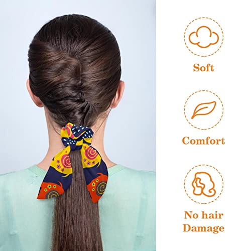 Chouchou satin premium à nœud : douceur soyeuse protégeant les cheveux - 4