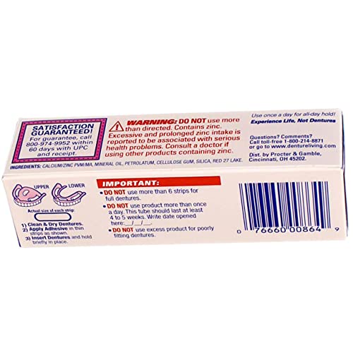 Creme Adesivo para Dentadura Original 39g, Fixodent