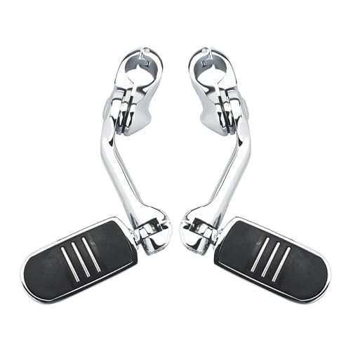 Repose-pieds moto anti-fatigue pour barre moteur de 1.25 pouces