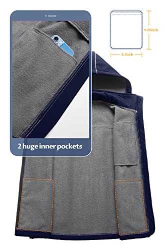 Image of CREATMO US Women's Lightweight Softshell Vest Outerwear Windbreaker Sleeveless Jacket With Removable Hood