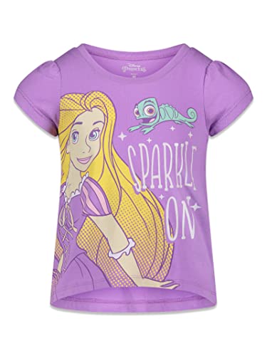 Image of Disney Mickey Mouse Minnie Mouse Girls 4 Pack Graphic T-Shirts Infant to Big Kid