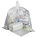 Pekky 18 Gallon Trash Bags, 70 Counts, Clear Yard Waste Bags