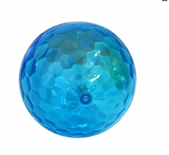 Image of Zo Zo Crystal Bounce Ball, Super Bouncy, Diamond Cut Texture, Sealed Air Space, Strong Body, 17.5 cm