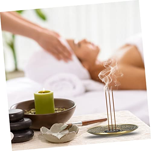VILLFUL 9 Varetas De Incenso Suporte De Metal Tigela De Incenso Suporte De Incenso Agarwood Kit De I