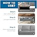 Meliusly Heavy Duty Couch Cushion Support for Sagging Cushions (21x72) Reinforced Plywood Sofa Cushion Support Board for Sagging Seat, Deep Couch Supporter for Under the Cushions, Loveseat Saver