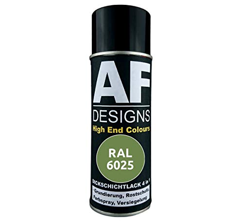 4 IN 1 Ral 6025 Verde Helecho Dickschichtlack Laca Spray Lata de Aerosol