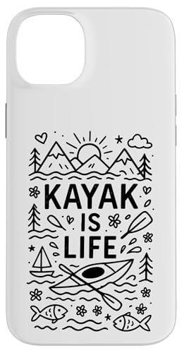 Kayak Canoes-Boat Kayaking, JbN tBbVO JbN V[JbN ނ JbN X}zP[X iPhone 14 Plus p