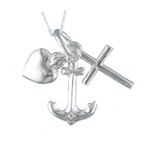 Collier en argent trois vertus pour femme fini les bijoux qui noircissent avec écrin durable