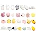 Cute Squishy Animal Funny Toys, paquete de 20 Soft Cute Animal Squishy Toys Stress Relieve Squeeze Soft para adultos Lovely Toy Kids Juguetes para niños para padres y niños Regalo de cumpleaños festiv
