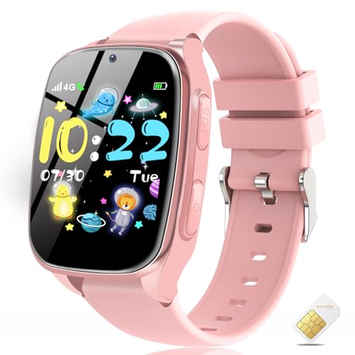 Munnrei 4G Kids Smart Watch Phone - Smart Cell Phone Watch...