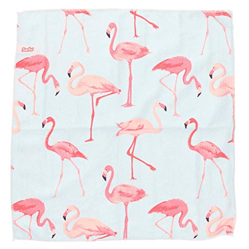 Sorbo Tropische Print Microvezel Reinigingsdoeken, meten, 16"x16" (40cm x 40cm) - Image 6