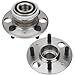 Brand New DRIVESTAR 513105X2 Pair:2 Brand New Rear Wheel Hubs & Bearings Set w/ABS Disc Brake