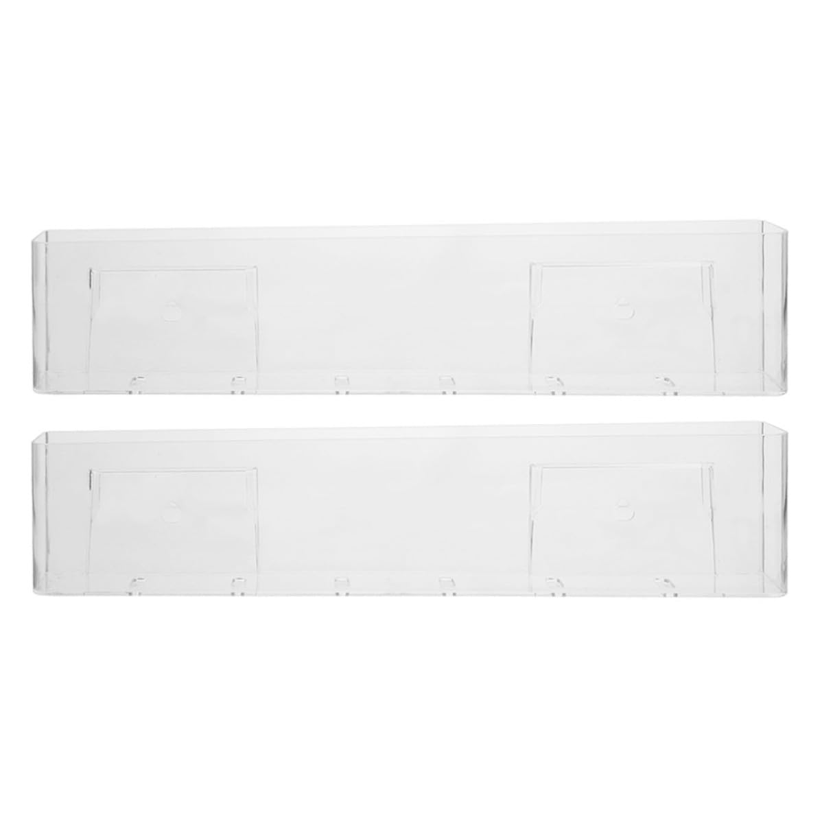 Étagère murale acrylique pour vinyles BETOOKY Rangement gain de place contre le désordre