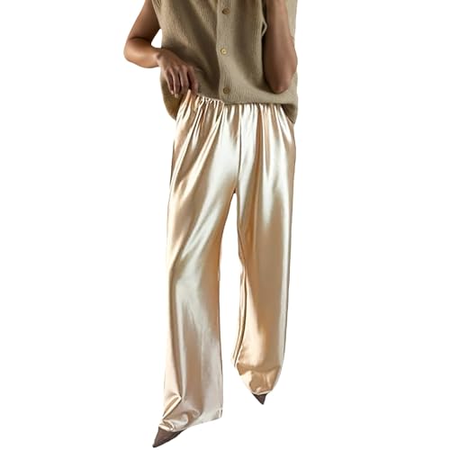 Pantalon droit ample en tissu premium toutes saisons de haute qualité