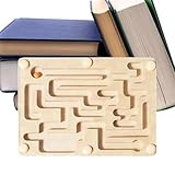 Wooden Marble Maze - Wooden Marble Puzzle Toy | Maze Board Game,for Kids Adults...