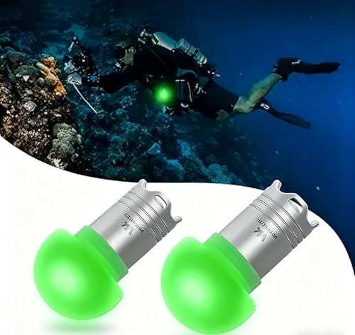 Luz de señal subacuática para buceo nocturno Wurkkos DL04 mini luces de seguridad recargables