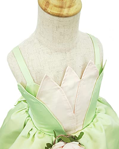 Image of TYHTYM Belle Costumes Dress Up Party Girls Princess Cosplay Halloween Kids Ball Gown 2-13Years