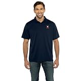 Men's Collegiate Polyester Mesh Team Icon Polo, Virginia Cavaliers, Large