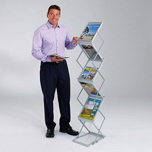 Neat'® Godrej Zig Zag Magazines Magazine Display Stand : Amazon.in