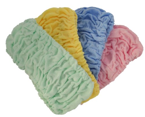 Stretch Terry Spa Headband Set of 4
