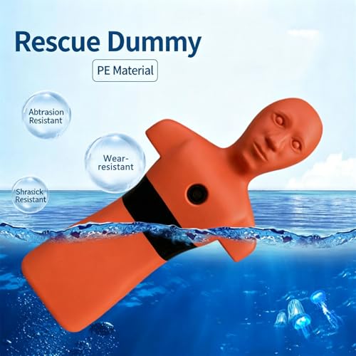 Muñeco de entrenamiento para rescate acuático en piscina miniatura 3