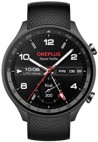 OnePlus Watch 2R Gunmetal Gray, front view