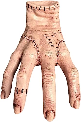 Image of DANONI Adams Fake Thing Hand Toys, 2025 The Thing from Addams, Cosplay Hand by Addams,Scary Prosthetic Props Decorations Gift for Fans (Palms)