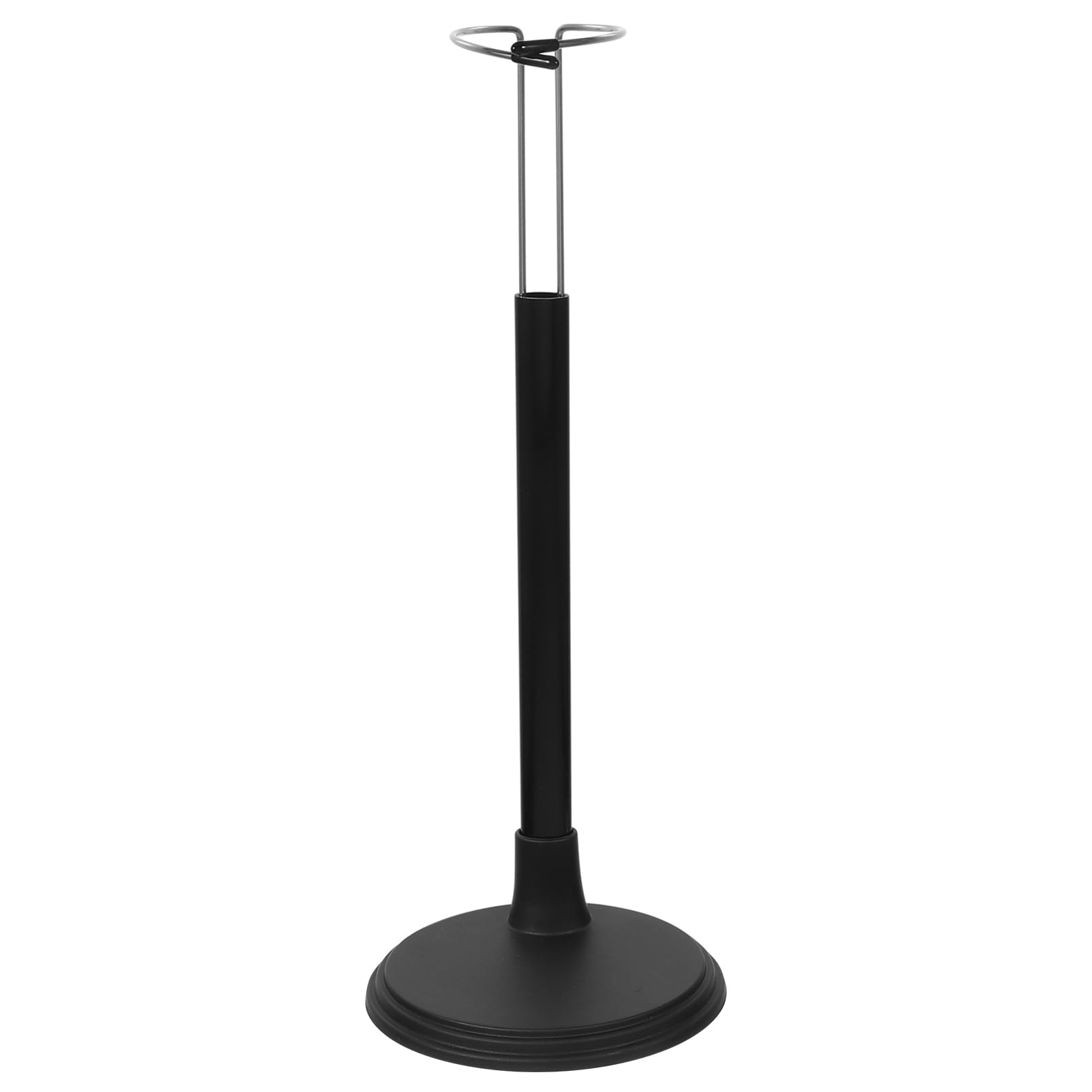 Toyvian Sturdy Doll Stand Holder Stainless Steel and Abs Material Doll Display Rack