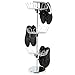 Lavish Home Rotating Shoe Rack Organizer - 3-Tier Shoe Storage Organizer Holds 18 Pairs - Freestanding Vertical Carousel with Metal Adjustable Racks (Chrome)