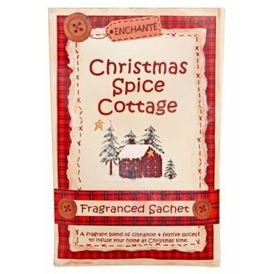 Christmas Spice Cottage Fragranced Sachet by Enchante