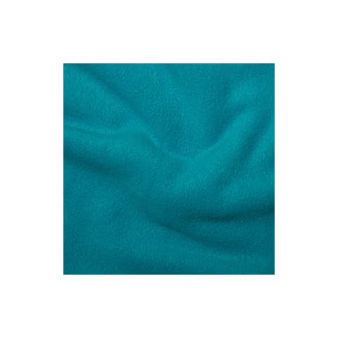 Haaris Imaan Antipil Polar Fleece Fabric, 150cm Wide, by The Metre (Turquiose) Cover