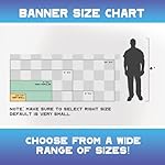 Custom Banners | Personalized Vinyl Signs for Business, Birthdays, Weddings, Events, Outdoor & Indoor Use | Customizable Happy Birthday, Graduation, Christmas & Party Decorations | Create Your Own Banner - Image 4