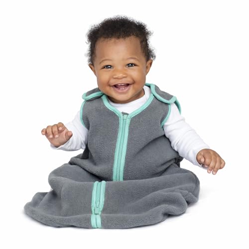 Image of Baby Deedee Sleep Nest Fleece - Baby Sleep Sack 1.2 TOG 18-36 Months, Comfort Sleeping Bag with Soft Polar Fleece & Patented Shoulder Snaps, Toddler Wearable Blanket for Boys & Girls, Lake Green