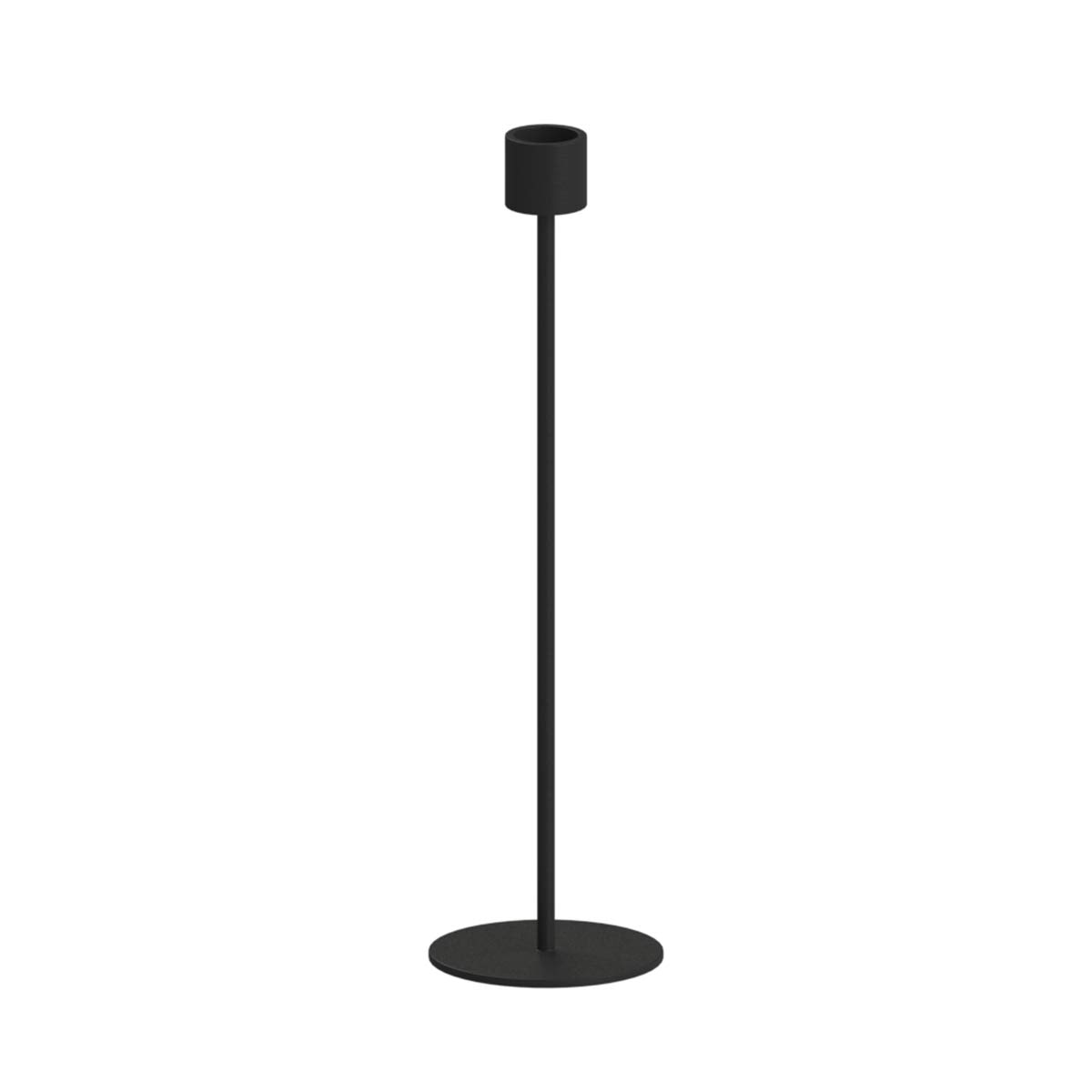 Cooee Design Stainless Steel Candle Holder, Black 9 cm