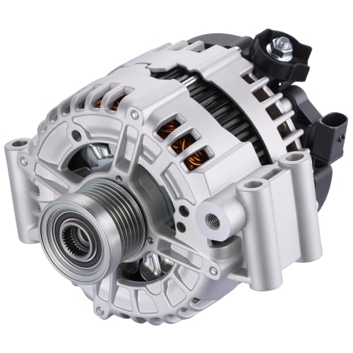 Image of BDFHYK 180A Alternator for BMW 328i 3.0L L6 2007-2013, 12317521178 | For BMW X5 2007-2010, X3 2007-2010, 328i xDrive 2009-2013, 528i 2008-2010, 128i 2008-2013, 328xi 2007-2008, 12V, CW, 6-Groove