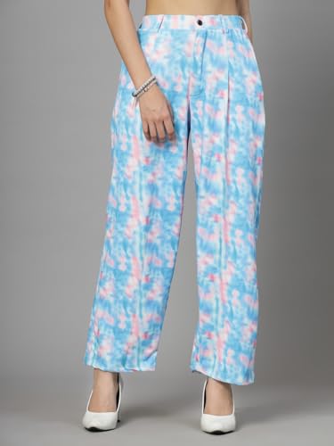 Image of UZARUS Women's Relax Fit Trouser 2 Pockets Baggy Pants