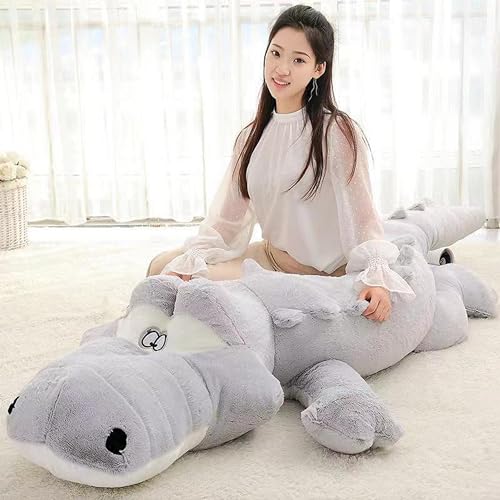 大きい巨大特大サイズ 鰐/わに/ワニ 動物アニマル ぬいぐるみ 抱き枕 人形枕 背もたれ ロングクッション 添い寝枕 おもちゃ 可愛い多用途 洗える 誕生日 記念日 バレンタイン クリスマス 出産 入園 入学 成人式 新築祝い 入学祝い 卒業祝い プレゼン