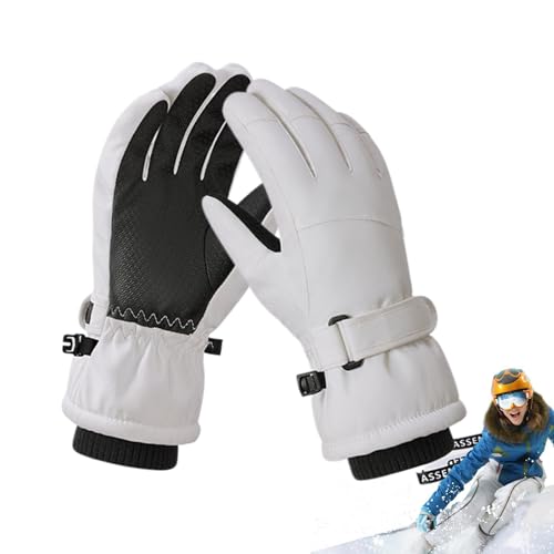 Gants de ski pour enfants et mitaines de neige imperméables chaudes pour le snowboard outdoor