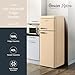 SWAN SR11010CNE Retro Free Standing Top Mounted 70/30 Split Fridge Freezer with Energy Class E, 3 Adjustable Shelves, Fast Freeze, Cream